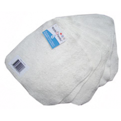 Pack de 6 Lingettes lavables en bambou grand format