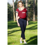 Echarpe de portage JPMBB Basic Rouge Carmin