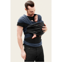 Écharpe de portage JPMBB Bleu Nuit, Noire