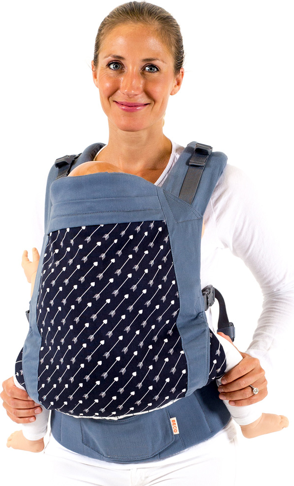Beco Toddler - Porte-bébé Ergonomique 100% Coton Pour Enfants 9-27 Kg - Portage Avant, Dos Ou Hanche