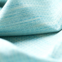Echarpe de portage Heart Rows - Pente Azur - de Fidella