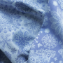 Echarpe de portage Iced Butterfly Perle Bleu de Fidella