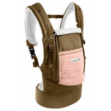 Physiocarrier Coton Safari poche Olive de JPMBB