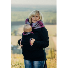 Sweat de portage Noir Little Herringbone Inspiration