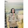 Sweat de portage Cafe Latte Little Herringbone Imagination