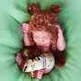 Bonnet en crochet Ours Brun Huggalugs