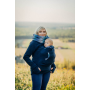 Sweat de portage Navy Blue Little Herringbone Illusion