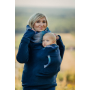 Sweat de portage Navy Blue Little Herringbone Illusion