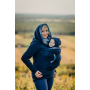 Sweat de portage Navy Blue Little Herringbone Illusion