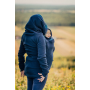Sweat de portage Navy Blue Little Herringbone Illusion