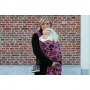 Ring Sling Yaro Hearts Contra Black Rose Glam