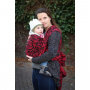 Ring Sling Yaro Magnetic Contra Red Black Hemp Wool