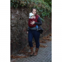 Ring Sling Yaro Magnetic Contra Red Black Hemp Wool