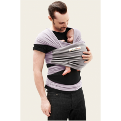 Écharpe de portage JPMBB Originale Lavande, Gris Clair