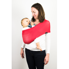 Porte-bébé tube Wacotto Rouge