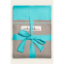 Écharpe de portage JPMBB Originale Turquoise, Gris Clair