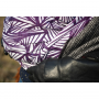 Echarpe de portage Yaro Magnetic Contra Indigo White Wool Tussah