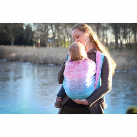 Ring Sling Yaro Four Winds Sunrise Grad Ramie 
