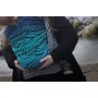 Echarpe de portage Yaro Dandy Aqua Grad Black Wool Blend